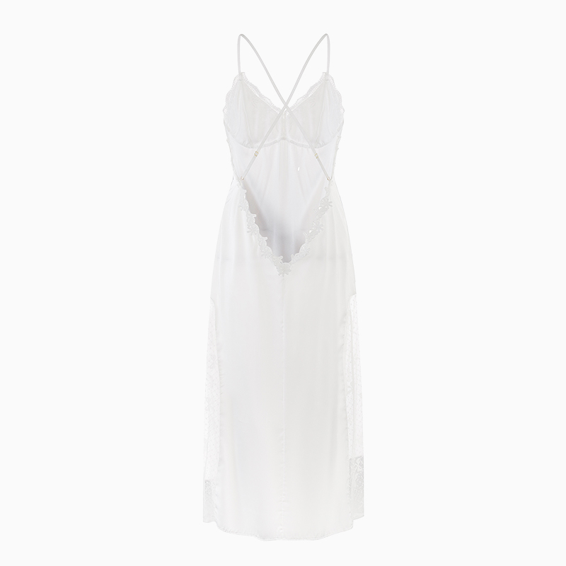 Bridal Satin Lace Robe Cami Sl - Sheer Bra Lace review and price